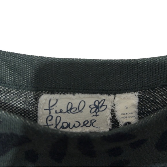 Field Flower Silk Knit Tunic Womens Size Small - Picture 2 of 4